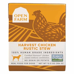 [10091388] OPEN FARM DOG RUSTIC STEW HARVEST CHICKEN 12.5OZ