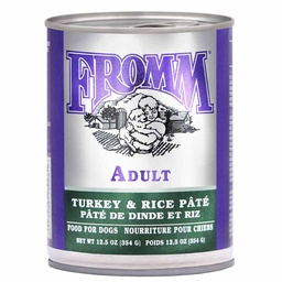 [10091522] FROMM DOG CLASSIC TURKEY &amp; RICE PATE 12.5OZ