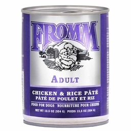 [10091524] FROMM DOG CLASSIC CHICKEN &amp; RICE PATE 12.5OZ