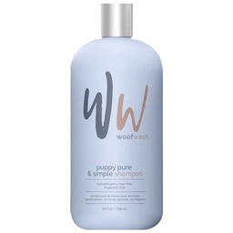 [10091634] WOOF WASH PUPPY PURE AND SIMPLE SHAMPOO DOG 24OZ