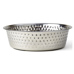 [10091678] PETRAGEOUS CRETE HAMMERED STAINLESS BOWL 6.50&quot; 1.50PINT
