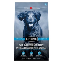 [10091784] LIFETIME DOG ALL LIFE STAGES GRAIN FREE WILD CAUGHT FISH 25LBS