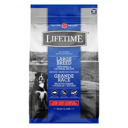 [10091798] LIFETIME DOG ALL LIFE STAGES LARGE BREED FISH &amp; OATMEAL 25LB