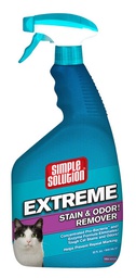 [10092406] SIMPLE SOLUTION CAT EXTREME STAIN &amp; ODOR REMOVER SPRAY 32OZ
