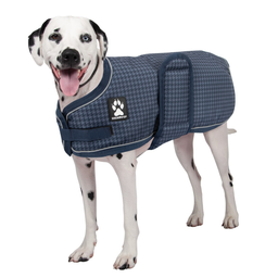 [10093432] SHEDROW K9 EXPEDITION DOG COAT DRESS BLUE HOUNDSTOOTH L