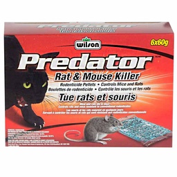 [10006604] WILSON PREDATOR RAT &amp; MOUSE KILLER PELLETS 360G
