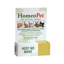 [10015838] HOMEOPET WORM CLEAR/HOST NO MORE 15ML