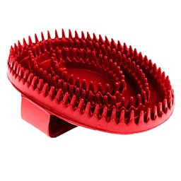 [10025758] DV - GER-RYAN RUBBER OVAL CURRY COMB RED