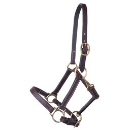 [10027792] BROMONT LEATHER HALTER FOAL