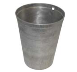 [10028910] MAPLE SYRUP ALUMINUM BUCKET *RECYCLED* 2GAL
